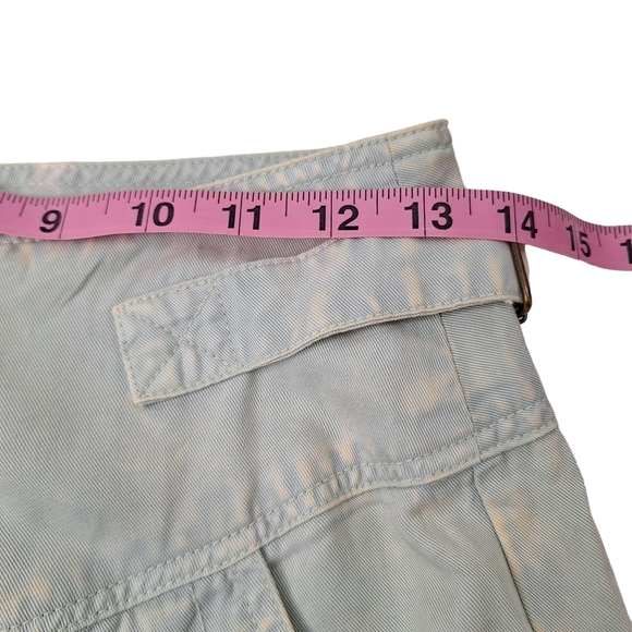 NEW Young Fabulous & Broke Small High Rise Tencel Pant Water Potassium Wash Mint - Picture 10 of 16